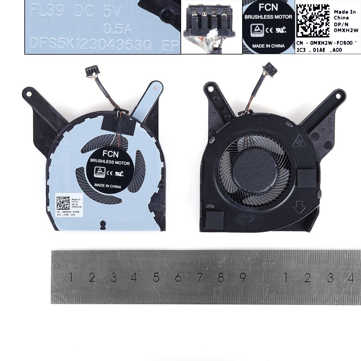 Ventilador Para Portátil Dell Latitude 5400 Cn-0Mxh2W