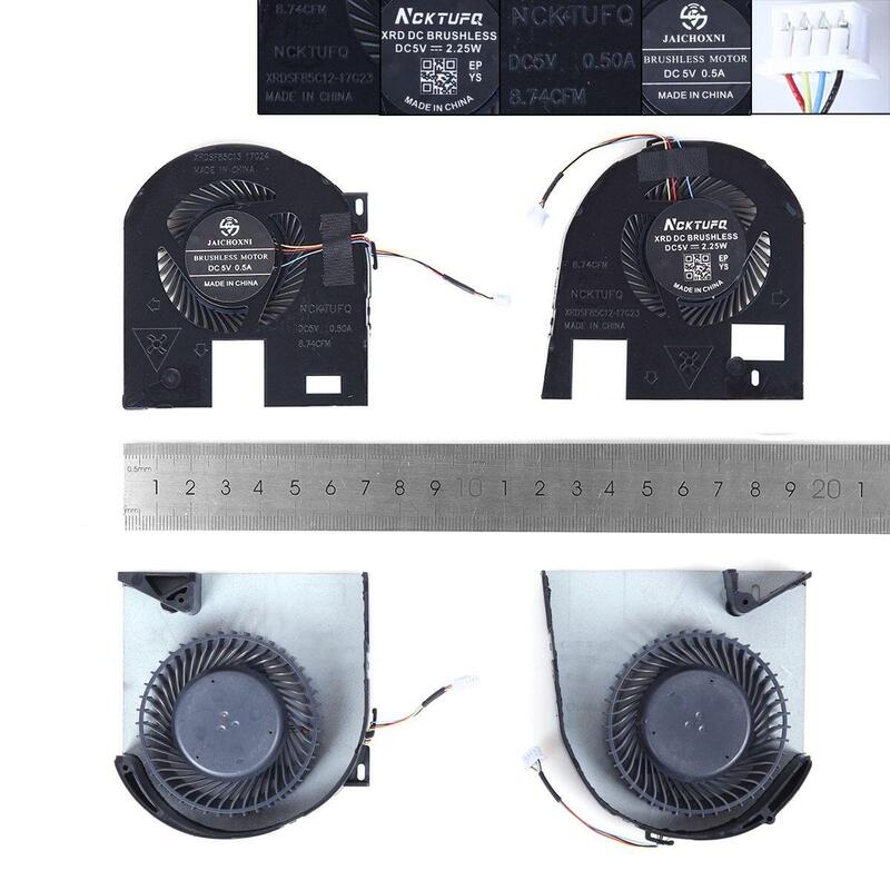 Ventilador Para Computadora Portátil Dell Precision M7530 7540 7730 7740 P74fl+R, Copia Alta