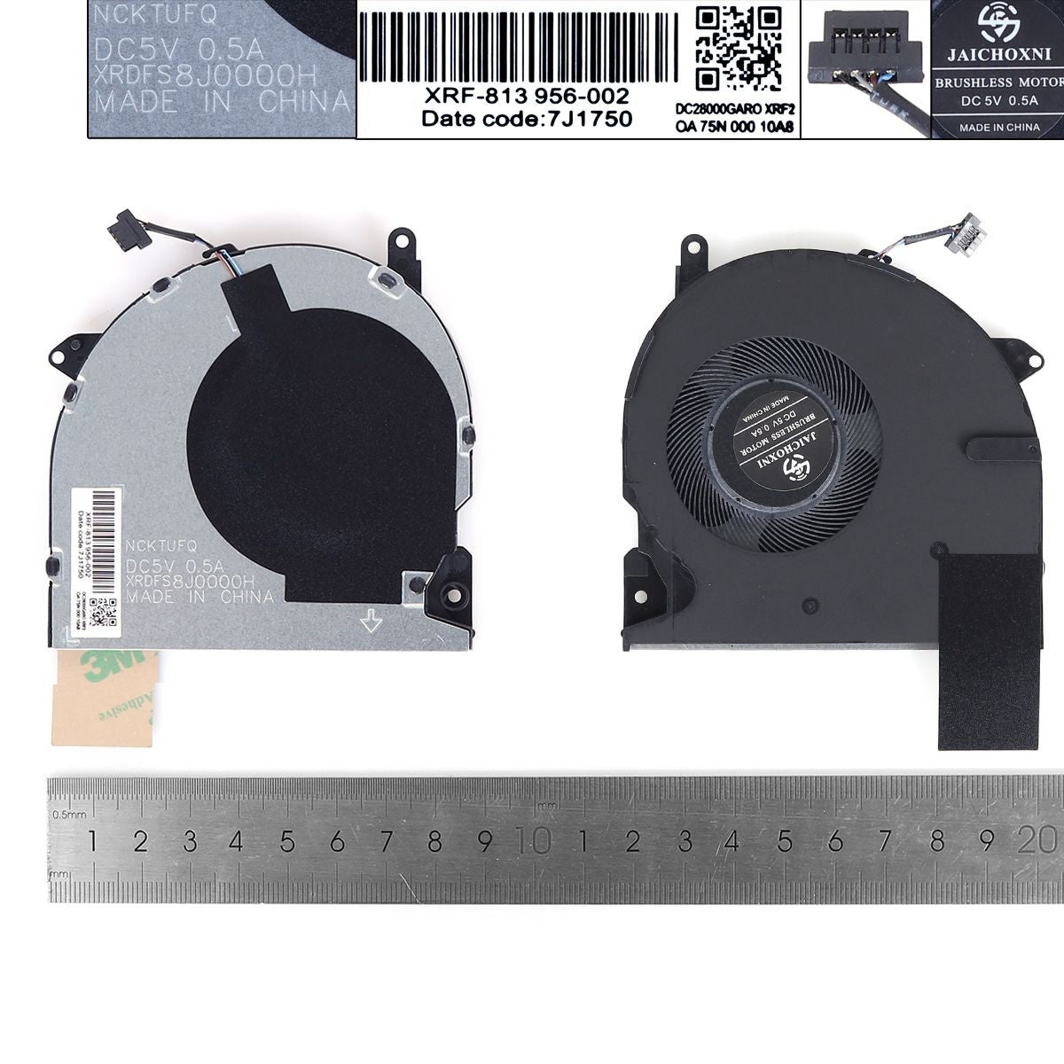 Ventilador Cpu Para Portátil Hp Zhan 66 Pro 14 G2 Hsn-Q15C 440 445 G6 G7 L48270-001