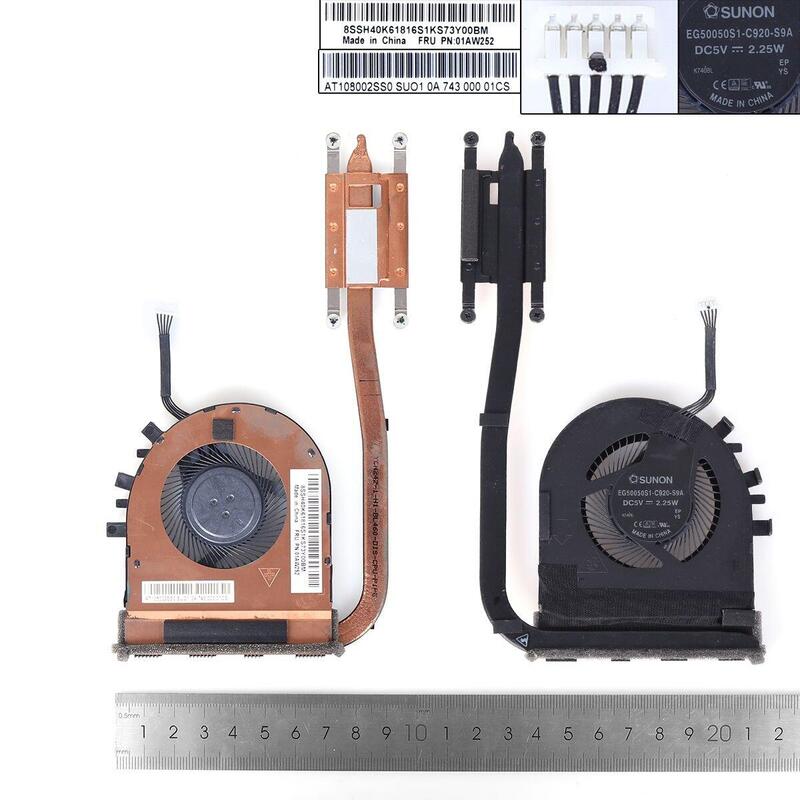 Ventilador Para Computadora Portátil Lenovo Thinkpad L450 L460 L470 (Gráficos Integrados, Disipador De Calor, Org 01aw252