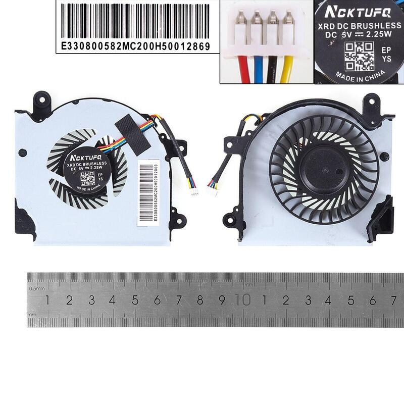 Ventilador Para Computadora Portátil Msi Gf75 Ms 17f1 17f2 17f4 17f5 N415 N416 Gpu, Copia Alta