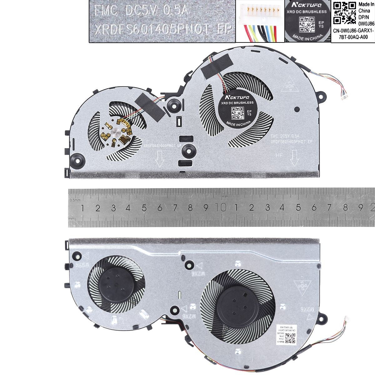 Ventilador Para Portátil Lenovo L330-15Ich 17Ich
