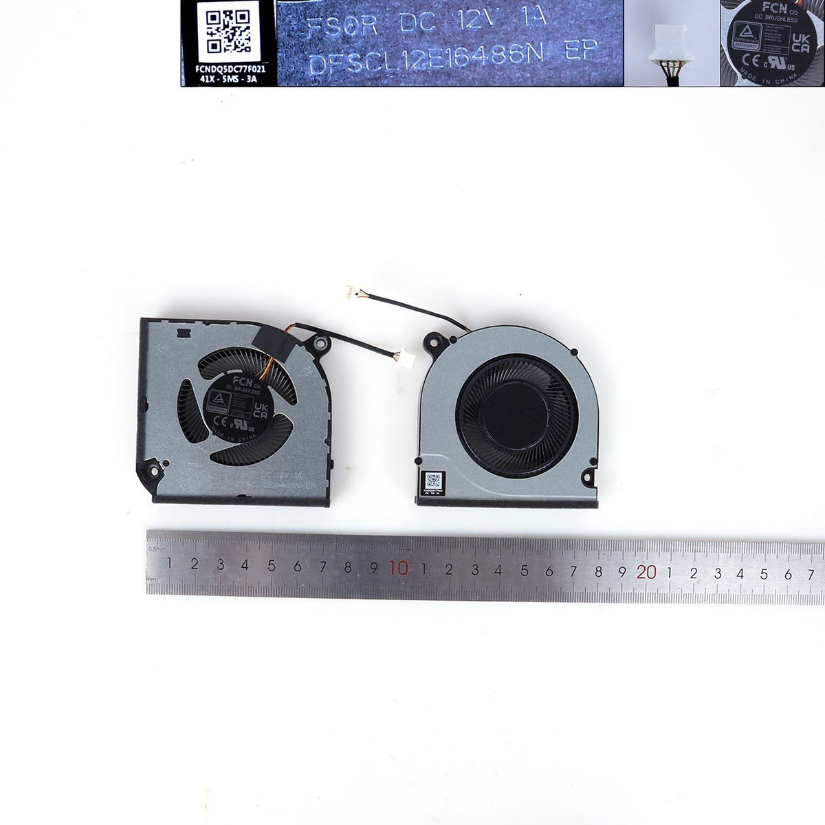 Ventiladores Para Portátil Acer V15 Anv15-51 Anv15-51-532J N23Q22