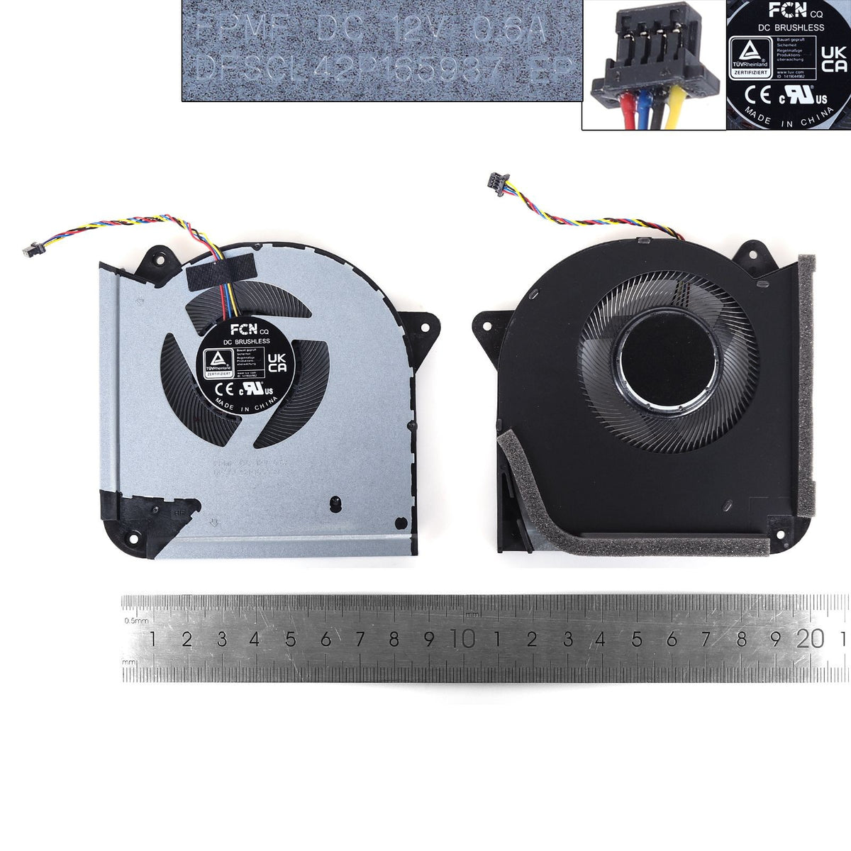 Ventilador Para Portátil Asus G733Cw Cx G733C Rog 6 Plus
