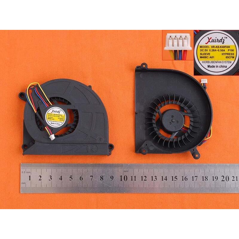 Ventilador Para Portátil Asus K40 K40ab K40af K40in K50i K50ij K501-Rbbgr05 Kdb0705hb