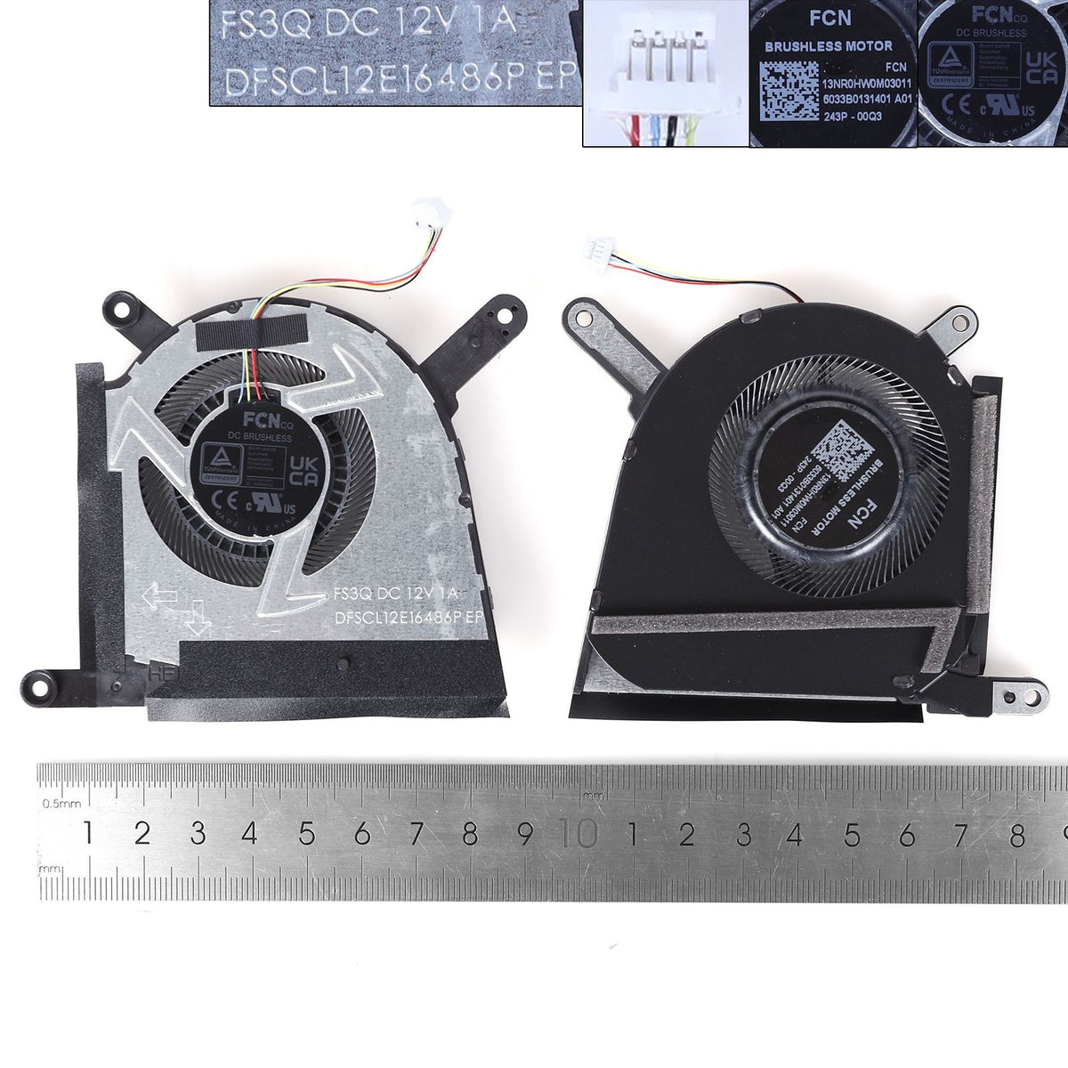 Ventilador Para Portátil Asus Pro 5 Fx607 Fa607
