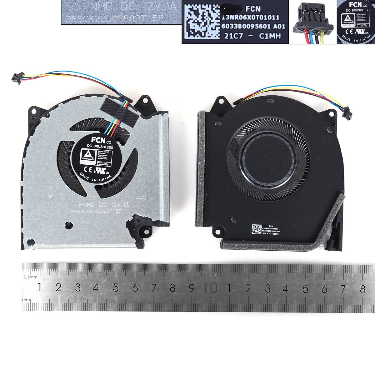 Ventilador Gpu Para Portátil Asus Rog 5Plus 5R G513Qy 2021 G513Qm 5900 12V
