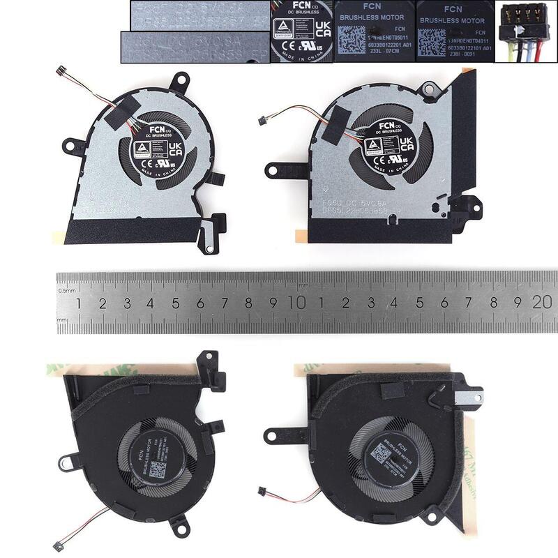 Ventilador Para Portátil Asus Rog Gv302x Flow X13 2023 L+R,Org