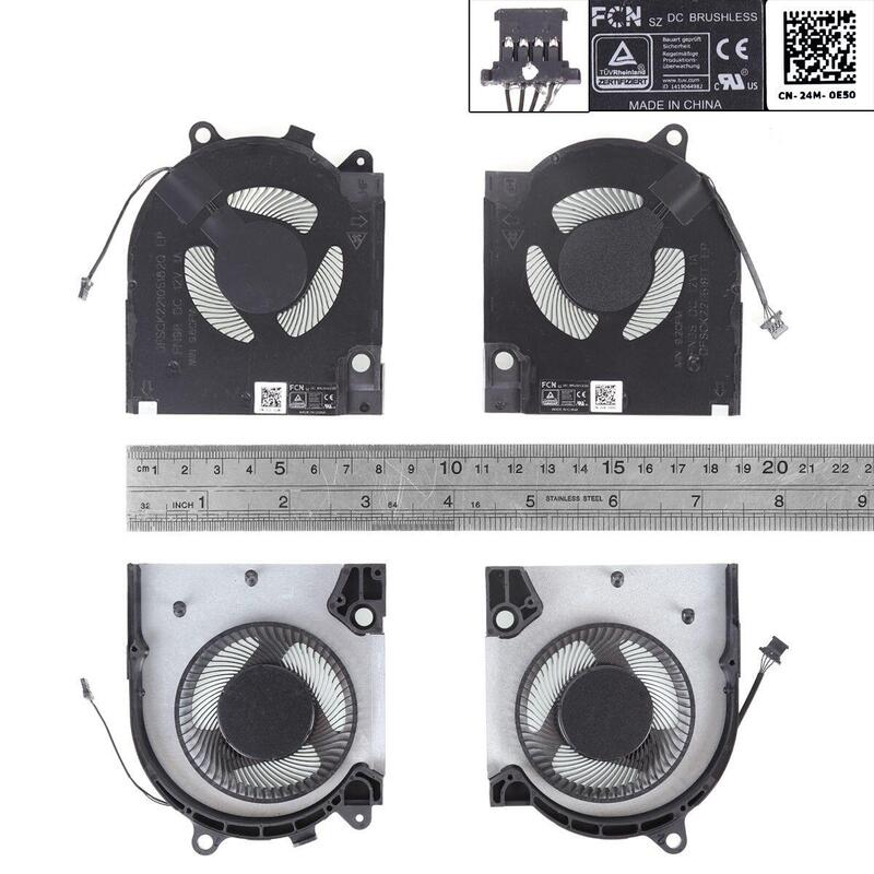 Ventilador Para Portátil Dell G15 5510 5511 Rtx3060 Rtx3050l+Rorg Rtx3060 Rtx3050