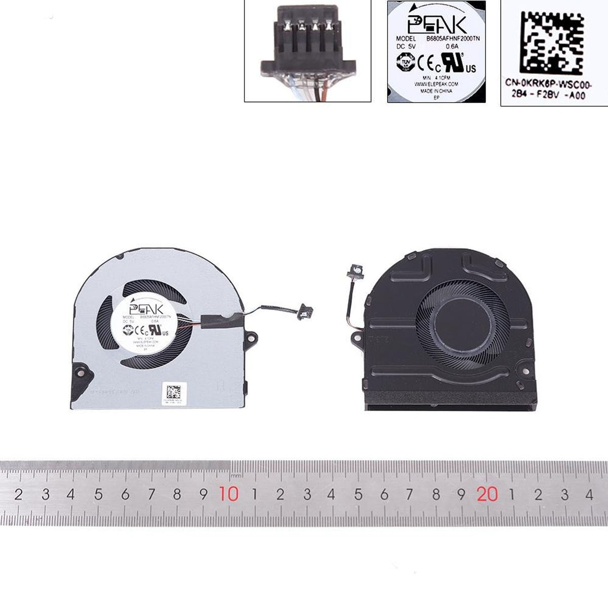 Ventilador Para Portátil Dell Inspiron 5410 5415 5418 V 5510 5515 7415 0Krk6P