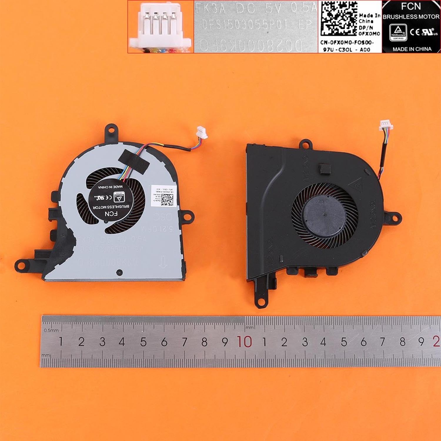 Ventilador Para Portátil Dell Latitude 3590 L3590 E3590 15 5570 5575 Ofs1503055P0T Versión 1