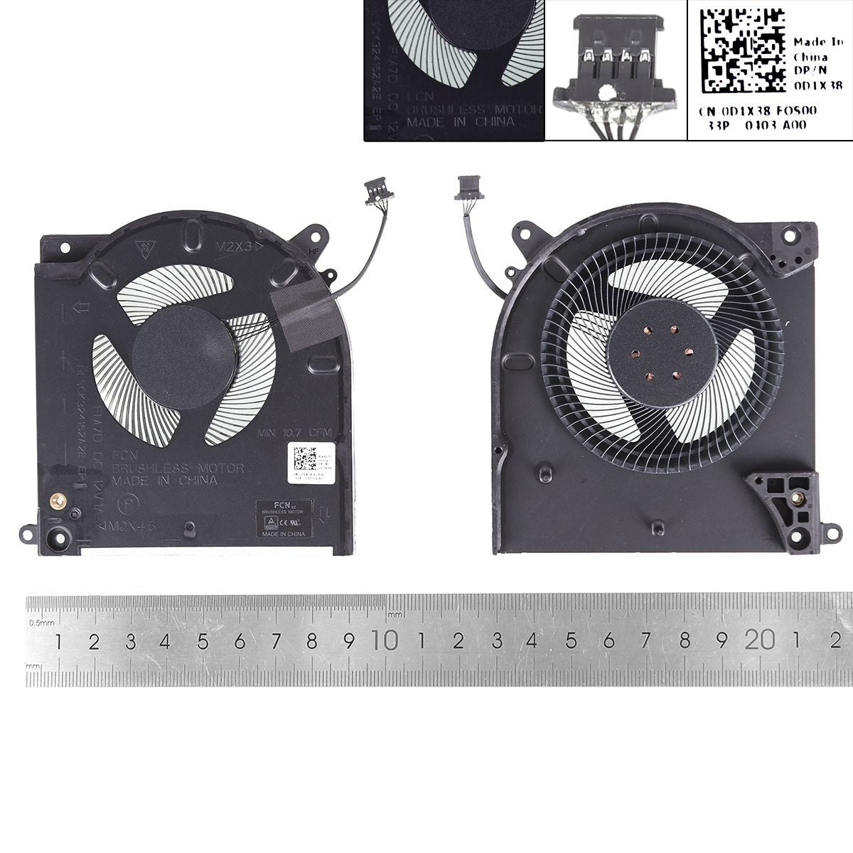 Ventilador Para Portátil Dell M15 R4 R3 0D1X38 0D1X38