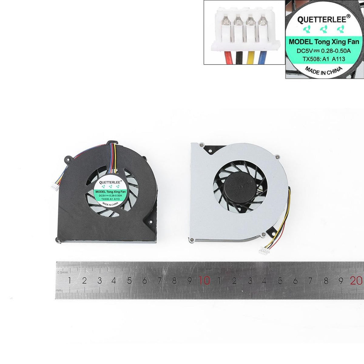 Ventilador Para Portátil Hp Probook 4530S 4535S 6460B 6470B 4730S 6465B Elitebook 8460P 8470P 8470W 6470B Mf60120V1-C460-S9A Dfs