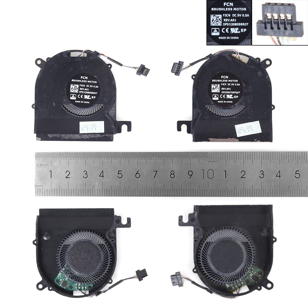 Ventilador Cpu + Gpu Para Portátil Hp Elitebook X360 1020 G2 Nd55C29-16K22