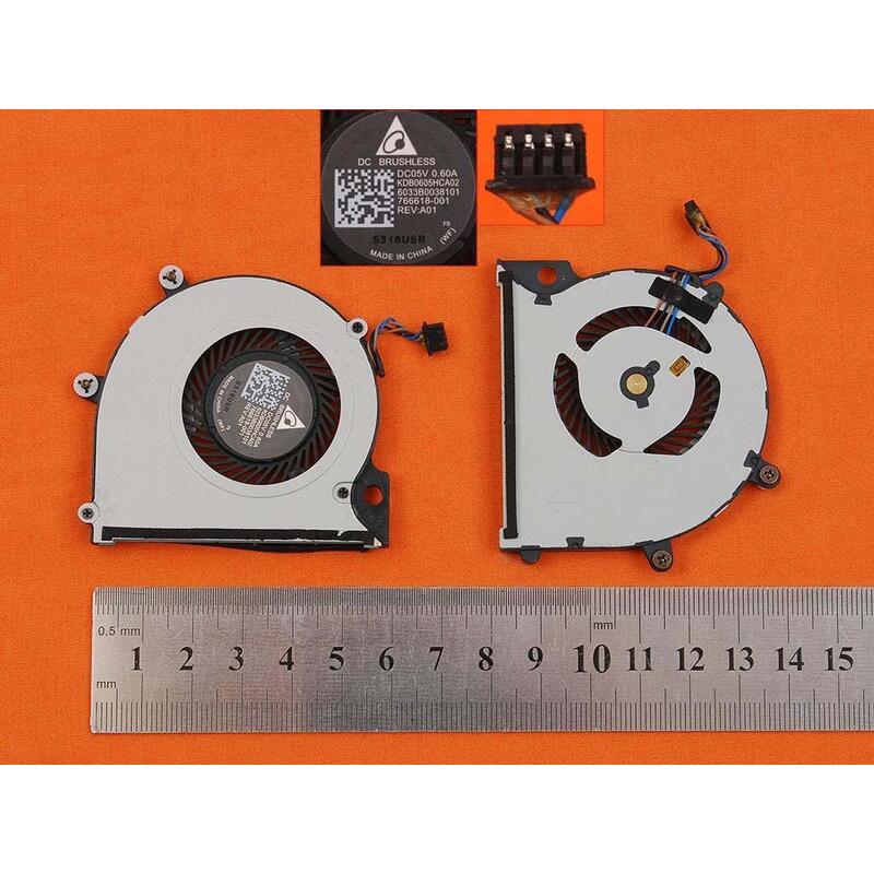 Ventilador Para Portátil Hp Pro X2 612 G1 766618-001 Kdb0605hca02 766618-001 Kdb0605hca02