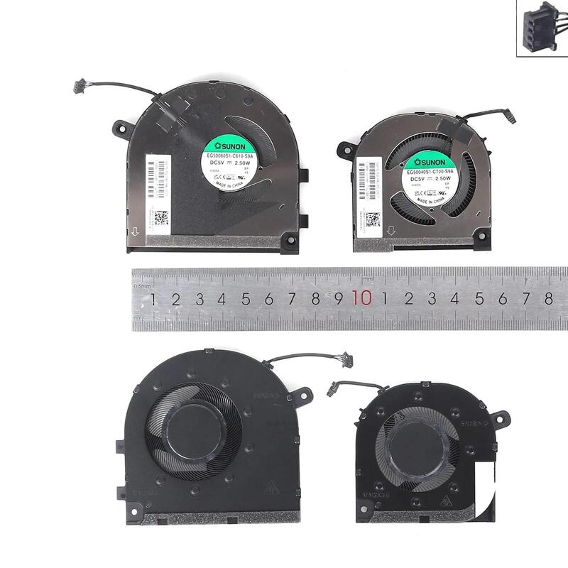 Ventilador Para Portátil Hp X360 15 Ew 15 Ey N09634 001