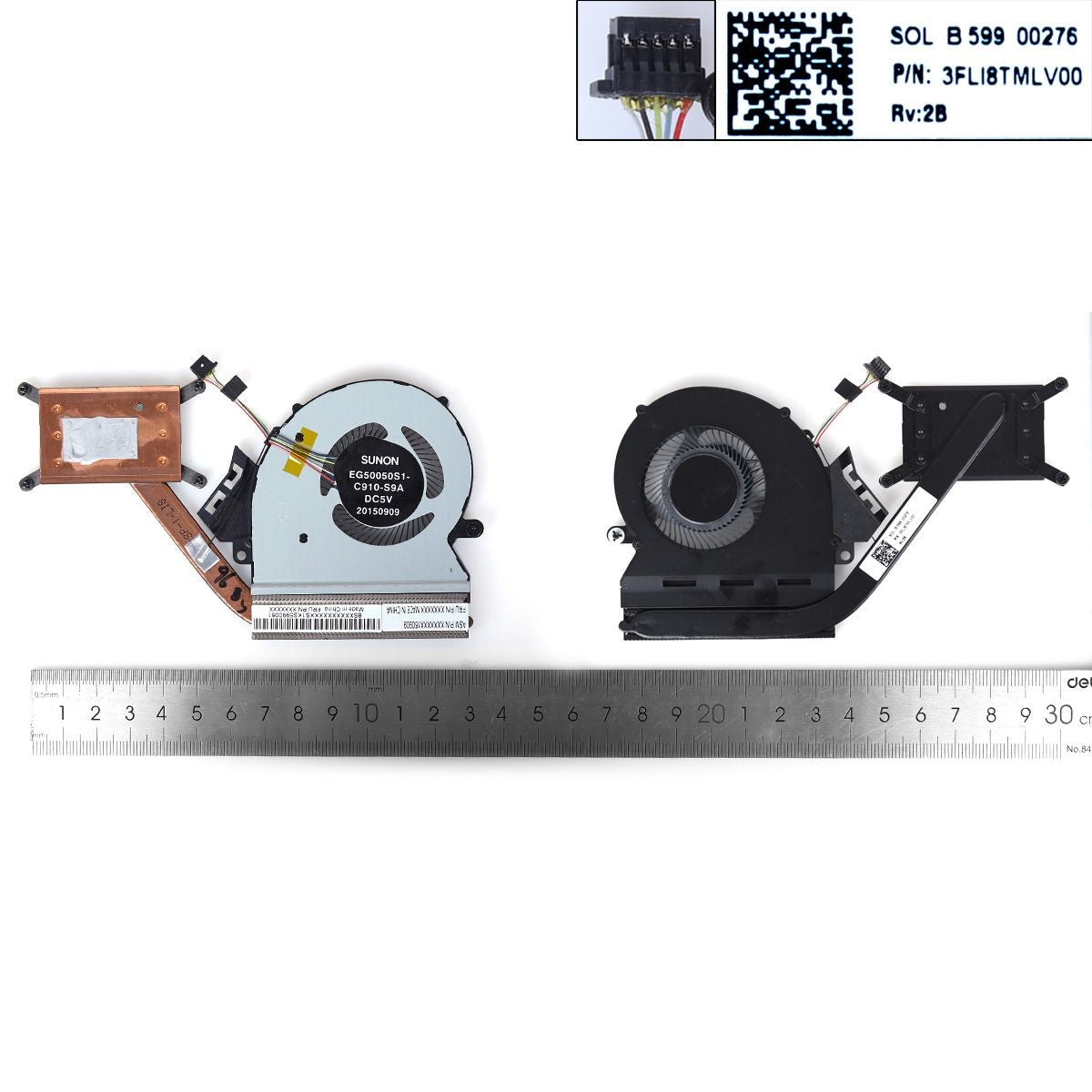 Ventilador Cpu Para Portátil Lenovo Thinkpad Yoga 11E 01Av755