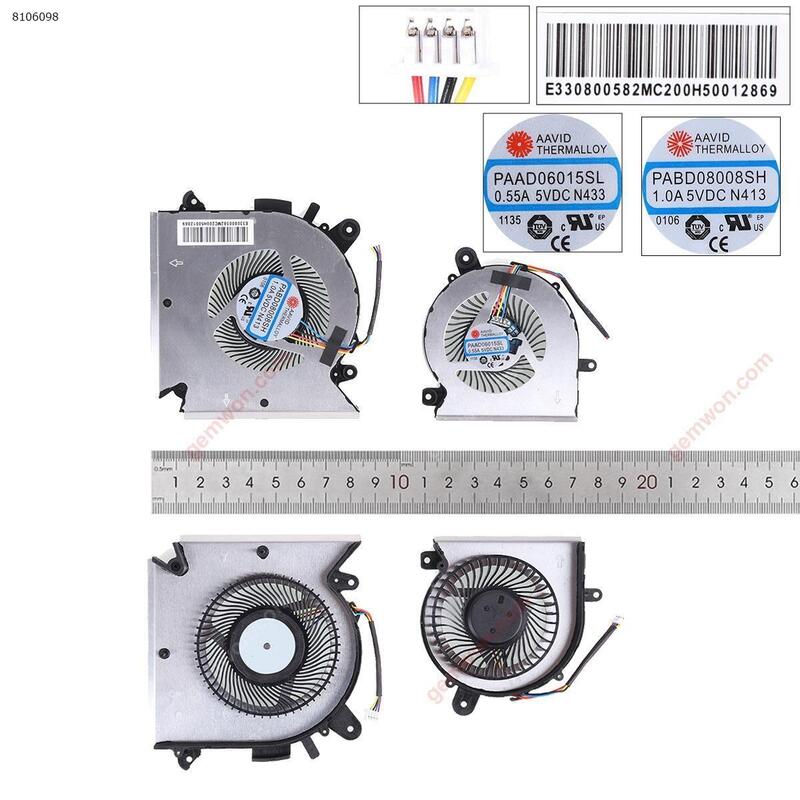 Ventilador Para Portátil Msi Gf63 Gf65 Ms 16r1 R3 R5 Wf65 L+R Oem