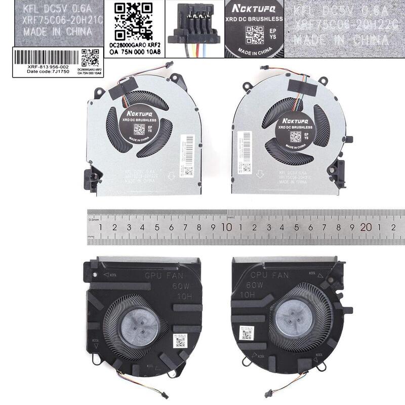 Ventilador Para Portátil Negro Hp 16 D E Tpn Q263 Q264 M75721 M75723 60wl+R,Copia Alta