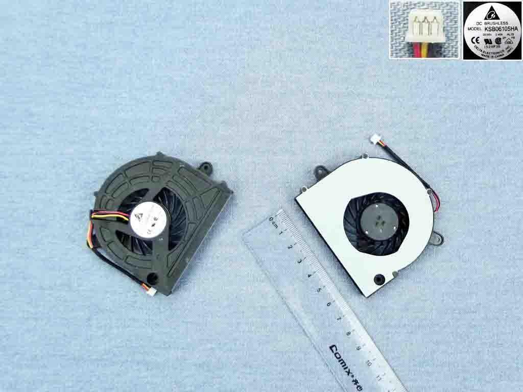 Ventilador Cpu Para Portátil Toshiba Satellite L775 C670 Ksb06105Ha Udqfljp02Ca5 Ab7005Mx-Ed3 Mf60090V1-C000-G99