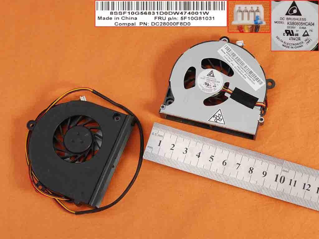 Ventilador Cpu Para Portátil Toshiba Satellite P855 P855-S5200 Dc28000Ard0 Ksb06105Hb Ab0705Hx12Bb00