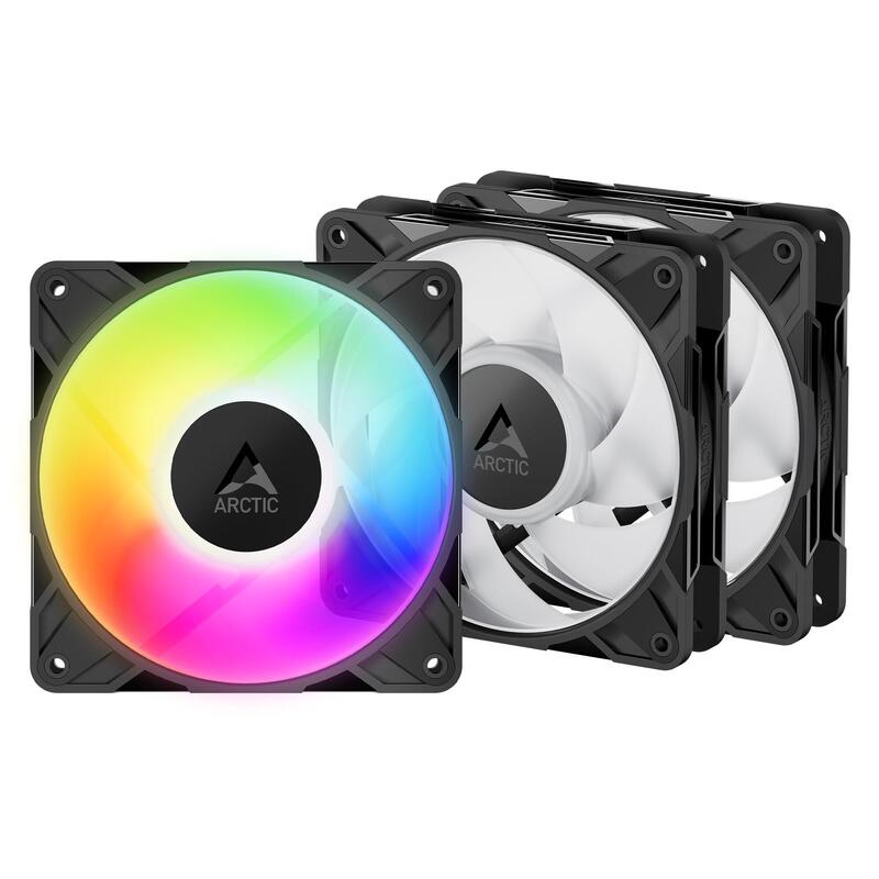 Ventilador Pc Arctic Arctic P12 Pro A-Rgb Ln 3 Pack Acfan00347a