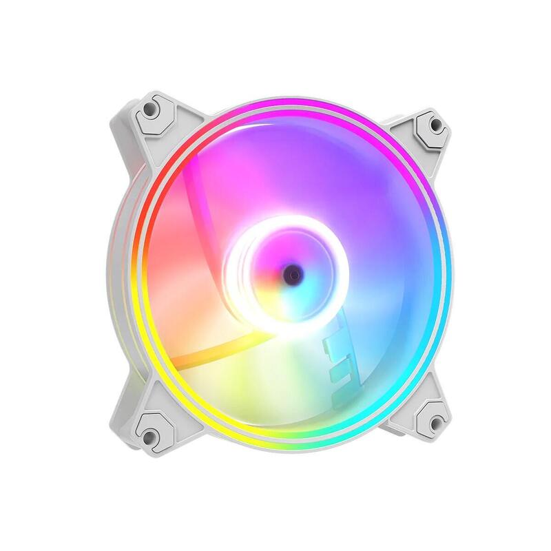 Ventilador Pc Argb Reverse 120x120x25 Bialy