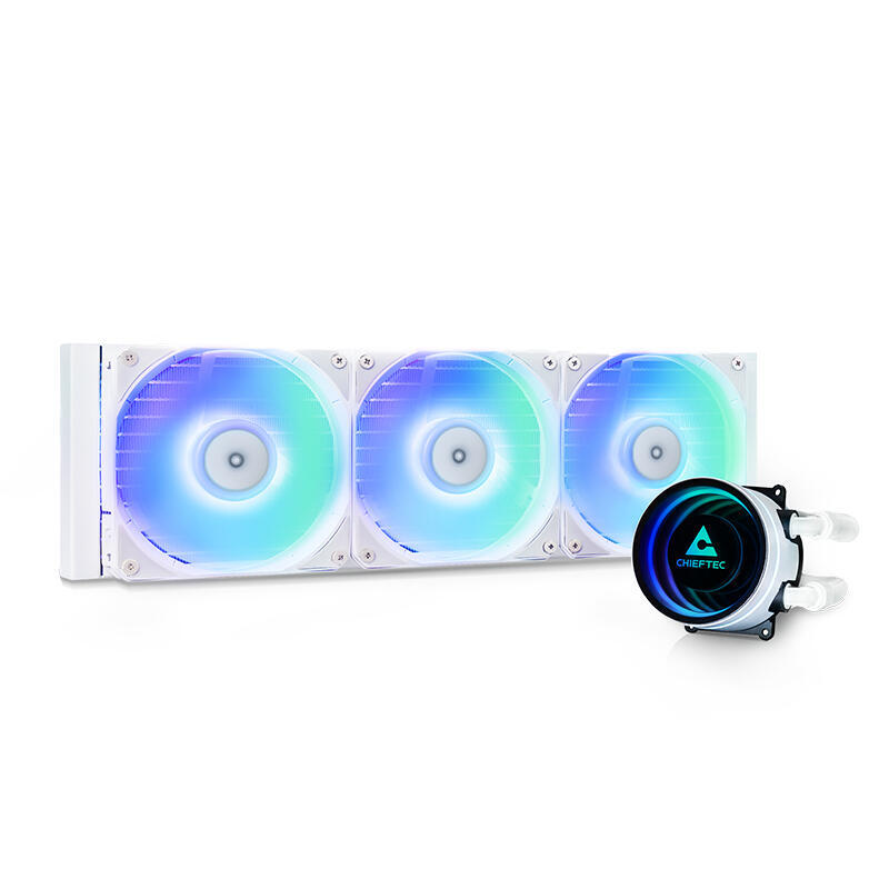 Ventilador Pc Chieftec Iceberg 360-Rgb-W (Blanco) Clc-360-Rgb-W