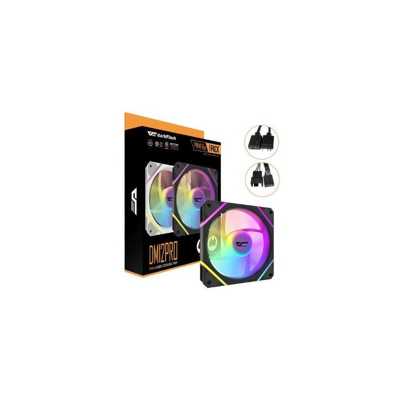 Ventilador Pc Darkflash Dm12 Pro Negro