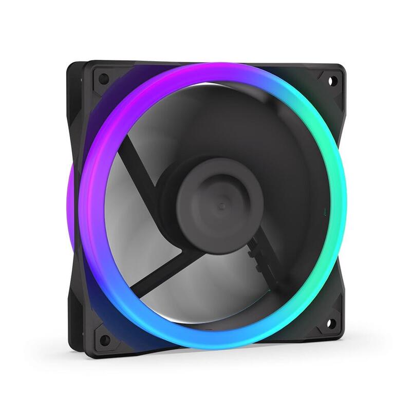 Ventilador Pc Endorfy Endorfy Corona 120 (Negro, Reverse, 120 Mm) Ey4a015