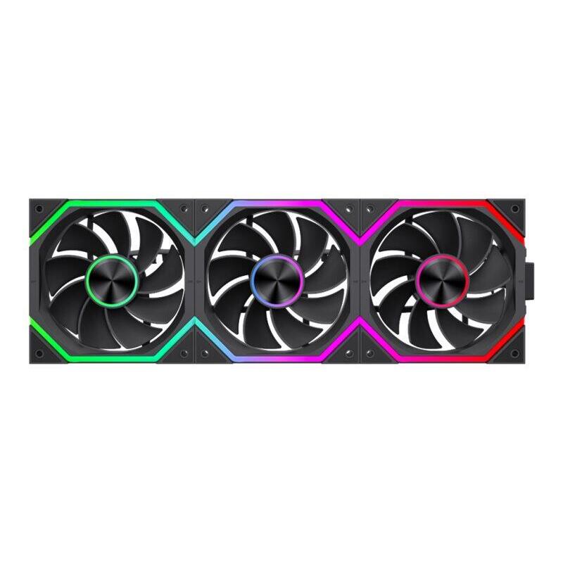 Ventilador Pc Gamemax Case Fan Fn12a-N2 Wl-R Black