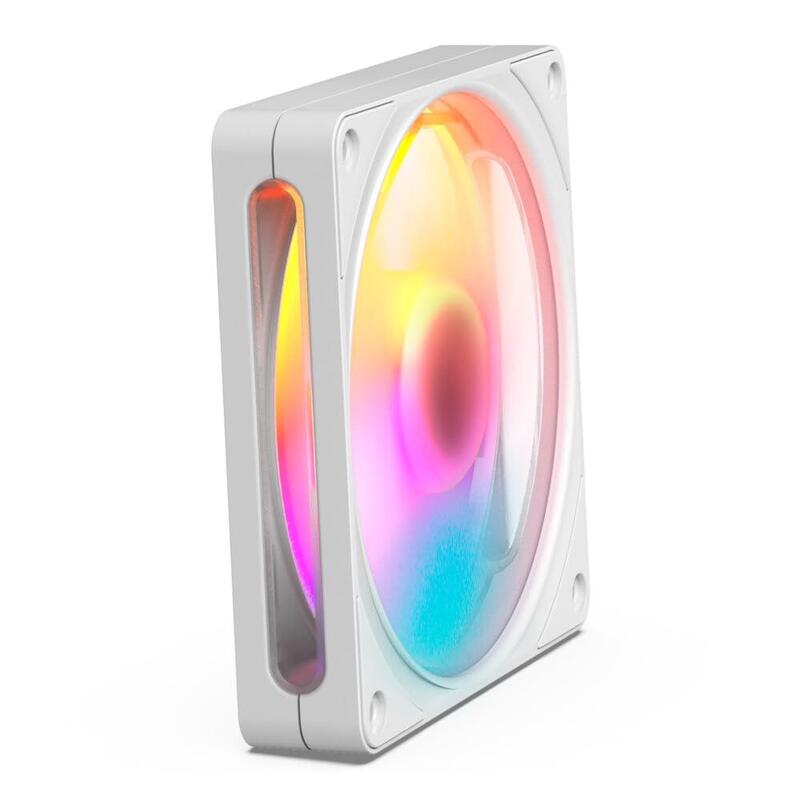 Ventilador Pc Nzxt F140 Rgb (Blanco, 140 Mm) Rf-R214s-Wf
