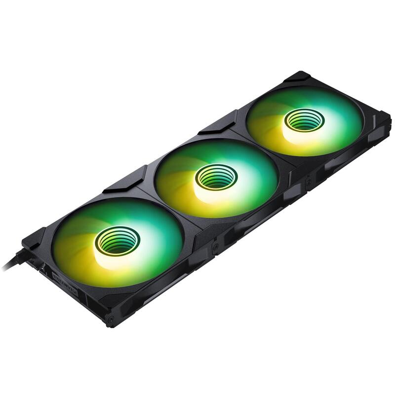 Ventilador Pc Phanteks M25g2-140 D-Rgb Reverse Triple Pack (Negro, 3er-Pack, 140 Mm) Ph-F140m25r_g2_dbk01_3p