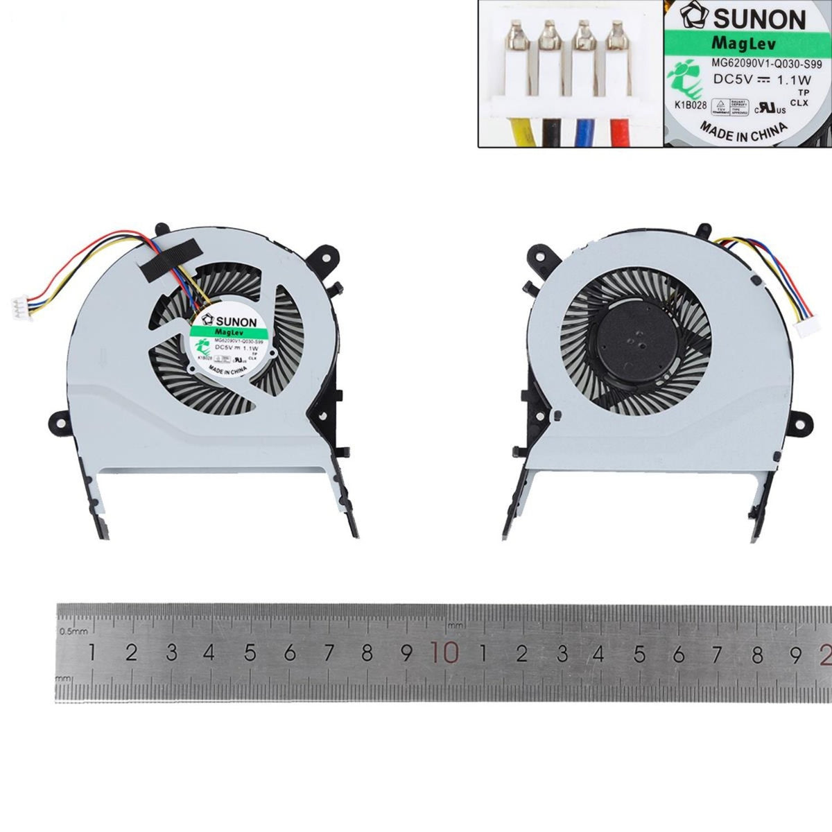 Ventilador Cpu Para Portátil Asus A455 A455L X455Ld A555L X455 X455Cc K455 X555 K555 Ksb0605Hbb6Y