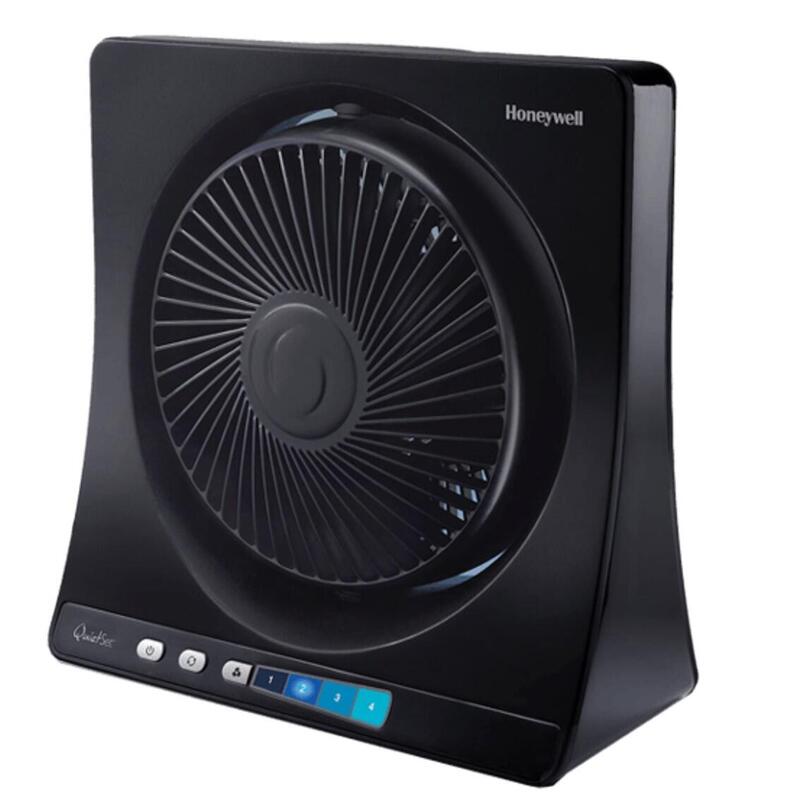 Ventilador Sobremesa Honeywell Ht354e Quietset 20cm 4 Velocidades
