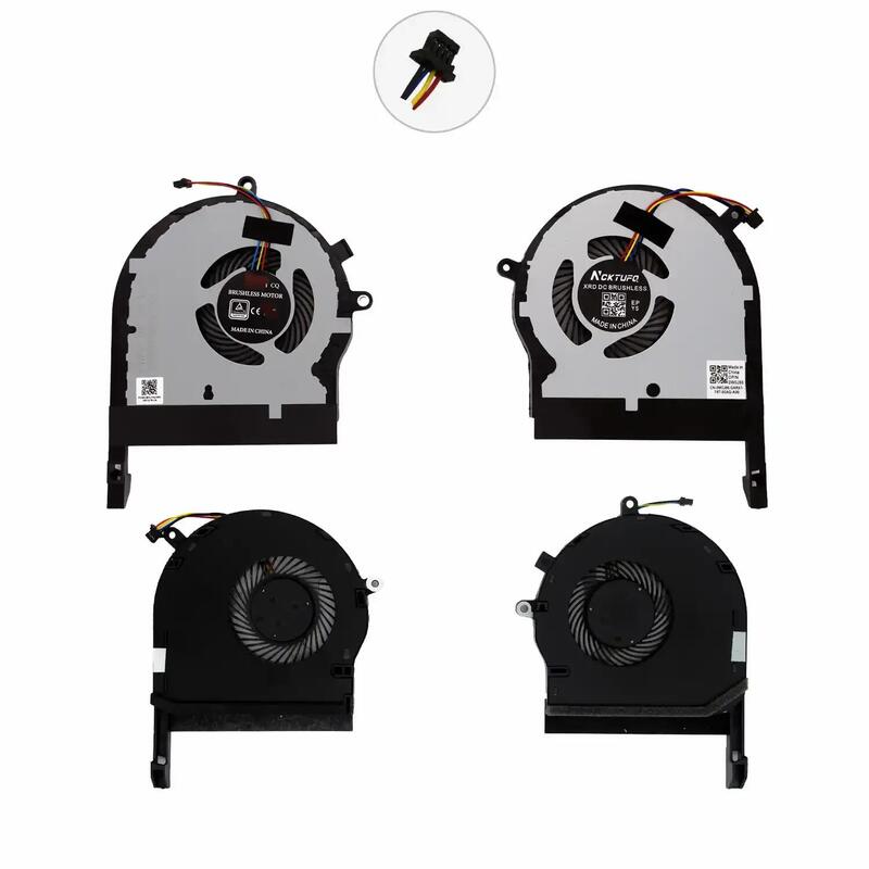 Ventiladores Cpu + Gpu Para Portátil Asus Tuf Fx 504 Dfs501105pr0t Ep