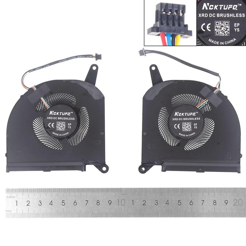 Ventiladores Para Portátil Aorus 15g 15p 17p Kb Rx7g Rx5g Rp77 Xb 0,7 Cm