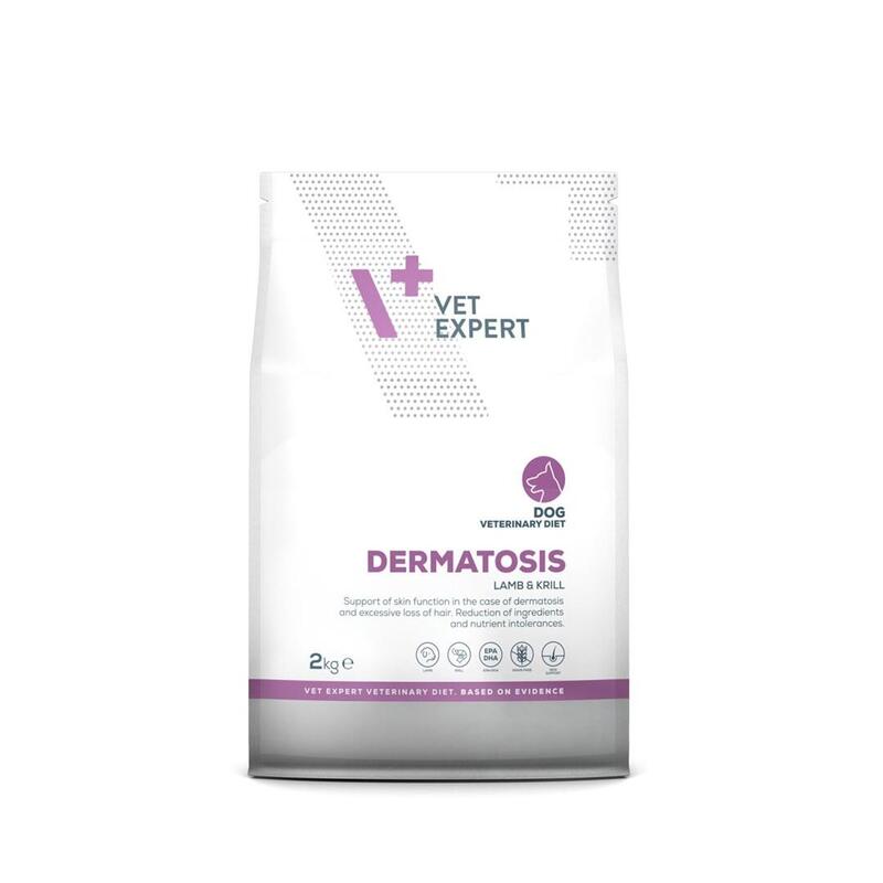 Vet Expert Veterinary Diet Dermatosis Dog Lamb & Krill 2 Kg