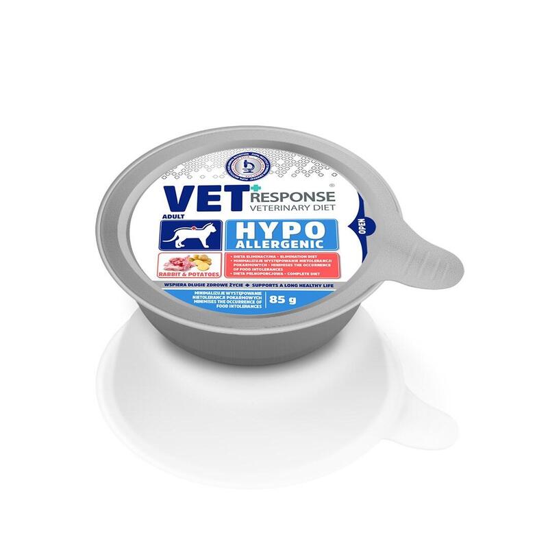 Vet Response Conejo Hipoalergénico Para Gatos 85g