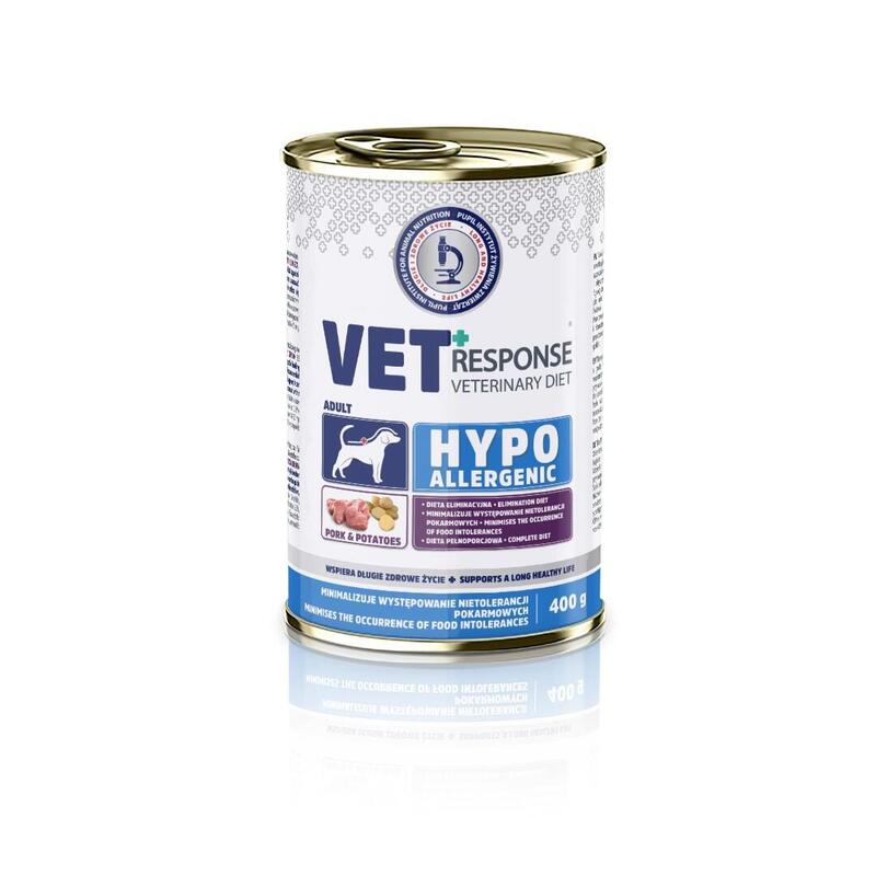 Vet Response Hypoallergenic Wiep.Karma Para Perro 400g