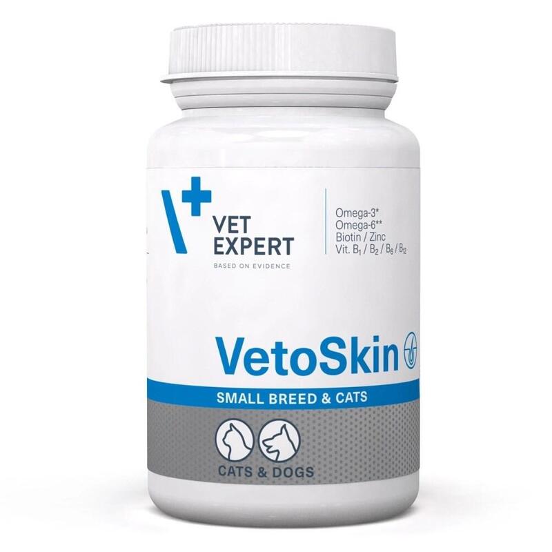 Vetexpert Vetoskin Small Breed And Cats 60 Kaps.
