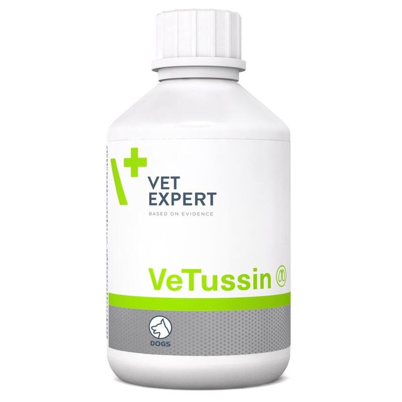 Vetexpert Vettusin 100 Ml Suplemento Alimenticio Para Perros Con Tos Apoyo En Enfermedades Respiratorias Y Dolores De Garganta Con Llantén, Eucalipto Y Tomillo