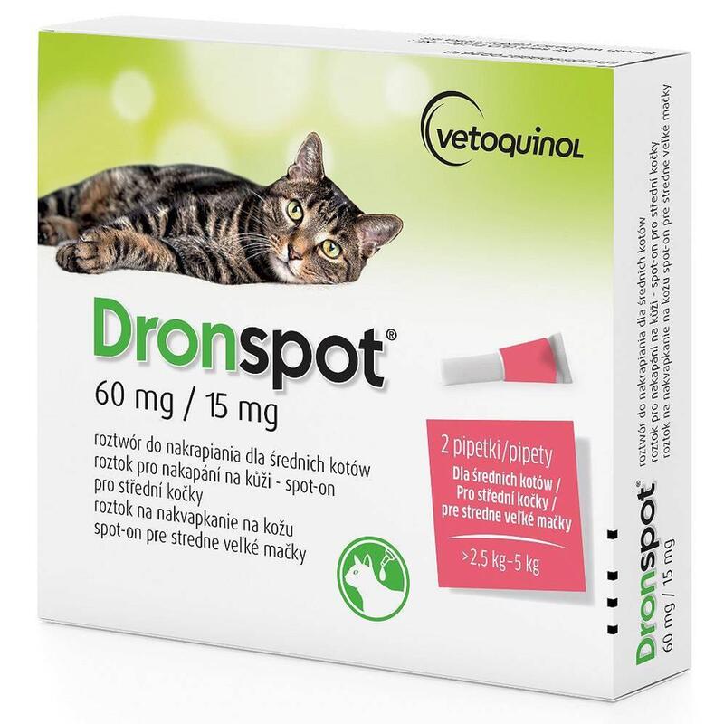 Vetoquinol Dronspot - 2,5 - 5 Kg
