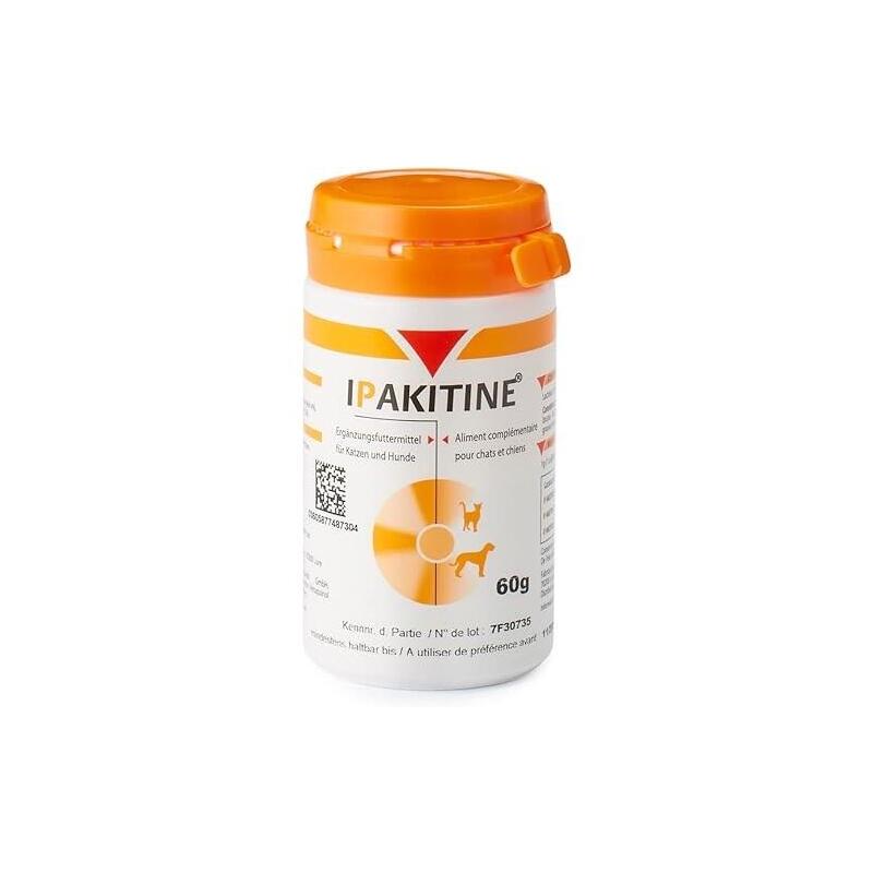 Vetoquinol Ipakitine Suplement Wspomaga Funkcje Nerek U Psów I Kotów 60g