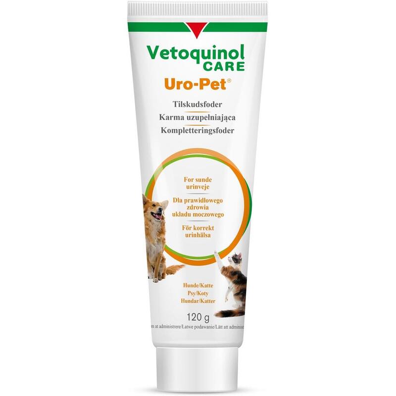 Vetoquinol Uro-Pet - Urine Acidifying Paste For Dog And Cat 120g