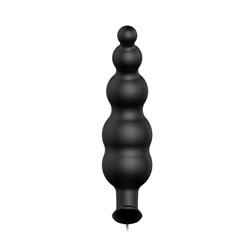 Pretty Love Plug Anal Silicona Estimulacion Extra Y 12 Modos Vibracion - Negro