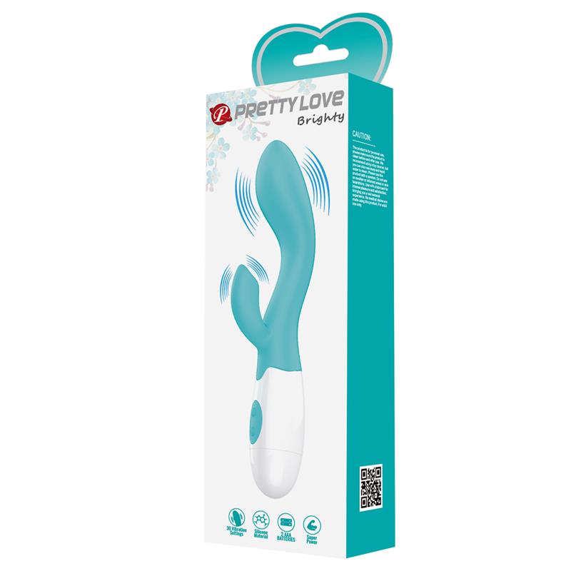 Pretty Love - Brighty Vibrador Punto G Verde Agua