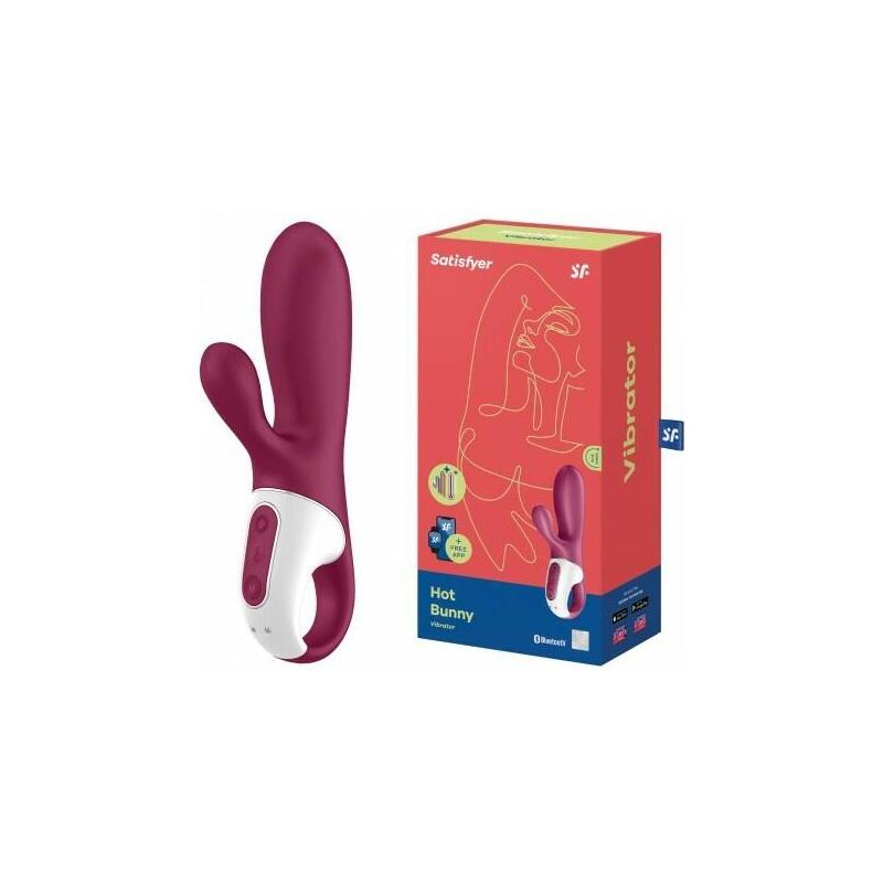 Vibrador Con Calor Satisfyer Hot Bunny - Erojugvib