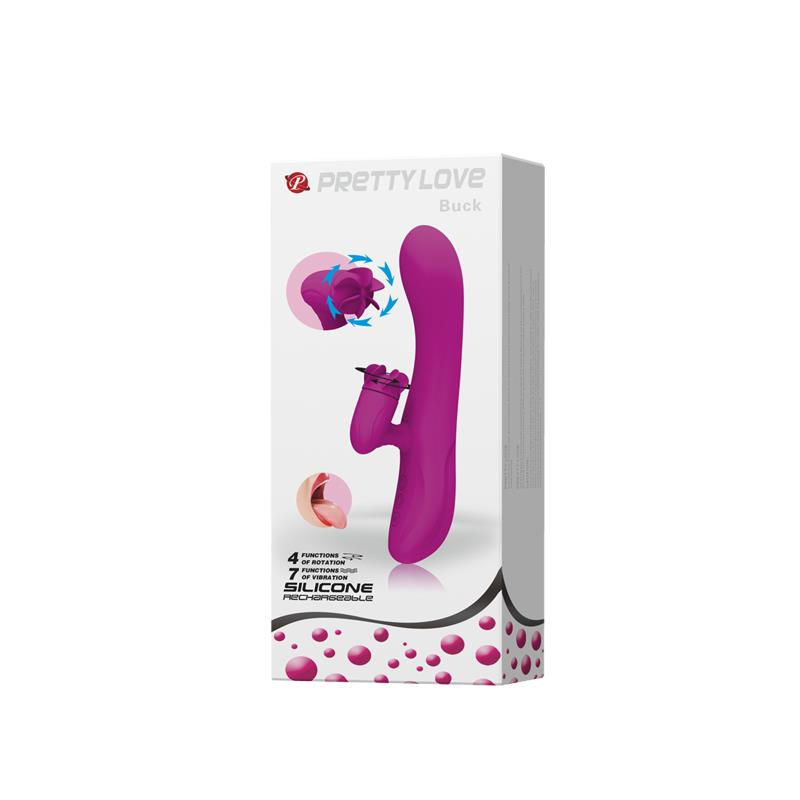 Vibrador Con Rotador Buck