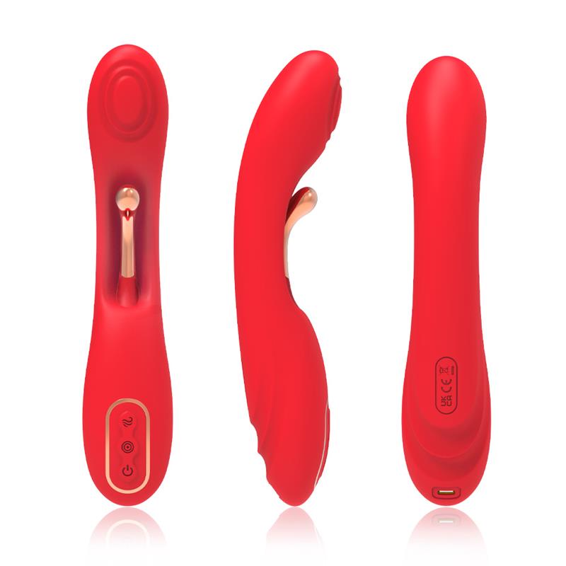 Vibrador Con Tickler Punto G